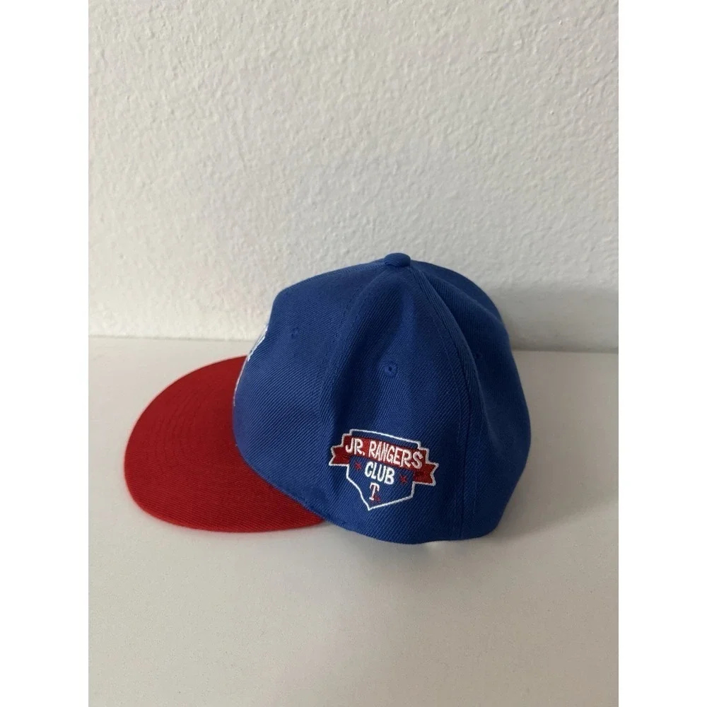Texas Rangers Jr Rangers Club Hat/Cap Adjustable Snapback MLB Red Blue